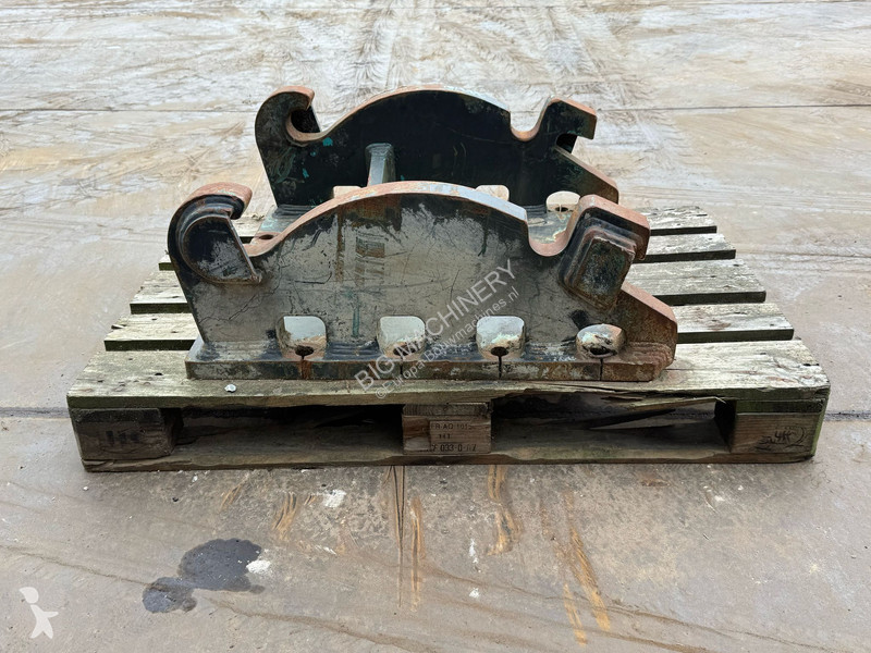 Aanbouwstukken voor bouwmachines  kopplaat