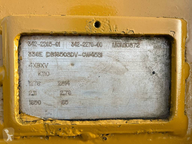 Udstyr til anlægsarbejder Caterpillar 336 Cat...