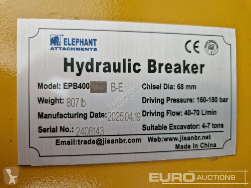 Echipamente pentru construcţii  EPB400B-E