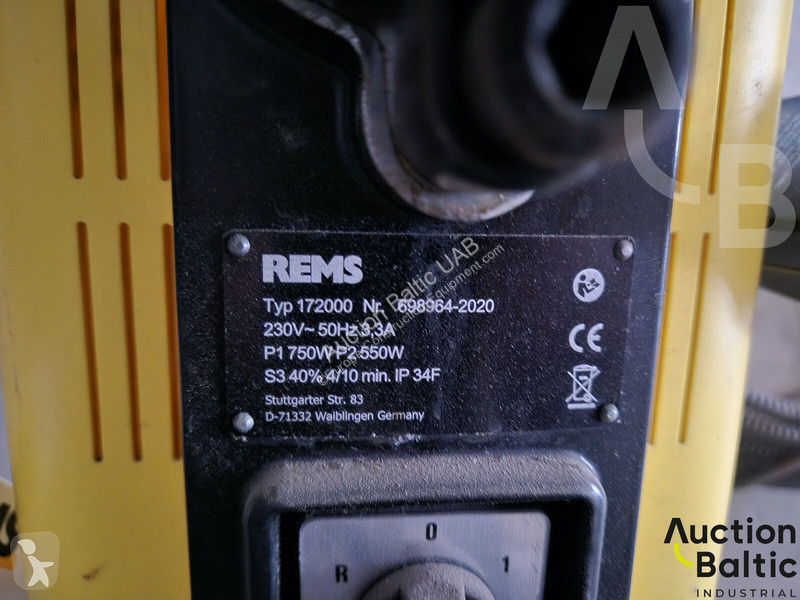 Echipamente pentru construcţii Rems Cobra 22