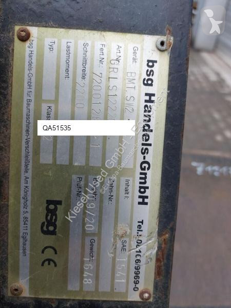 Vybavenie stavebného stroja  BSG...