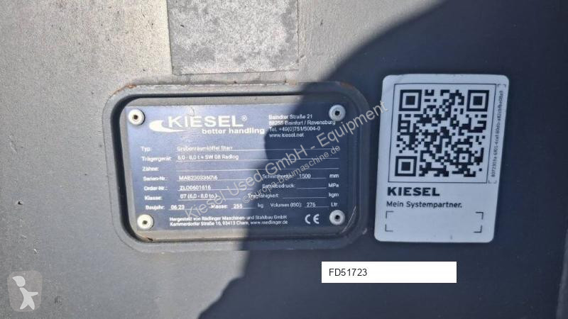 Vybavenie stavebného stroja Rädlinger KGL08S-1500