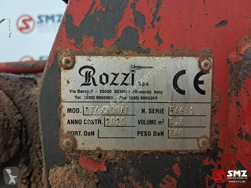 Vybavenie stavebného stroja  Occ knijpbak...