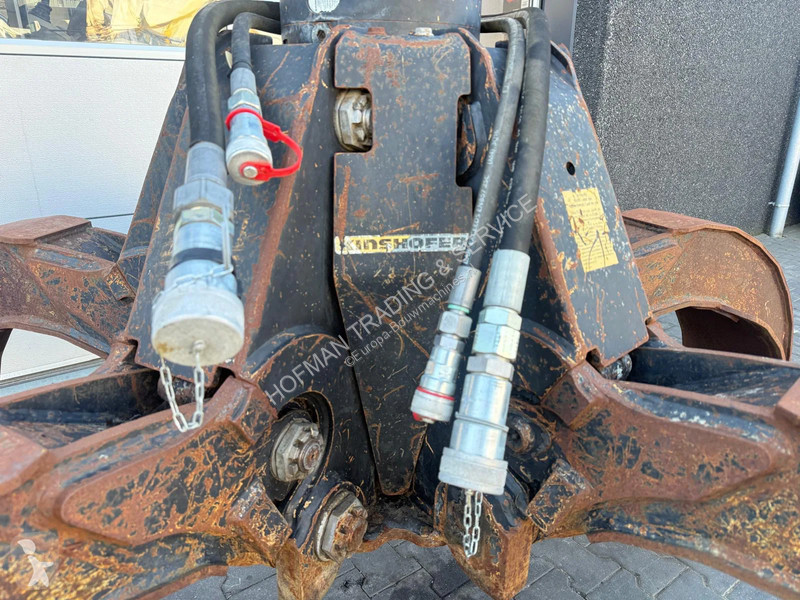 Vybavenie stavebného stroja Kinshofer 600Liter