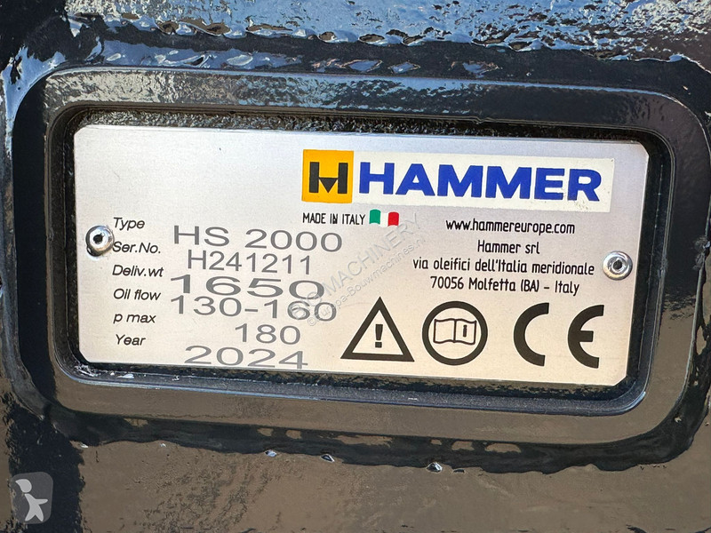 Equipamientos maquinaria OP Hammer HS2000