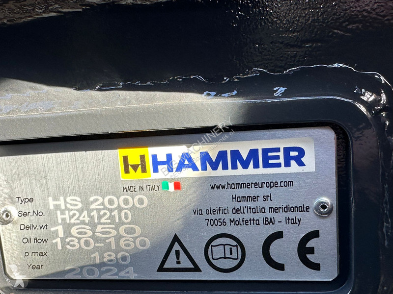 Equipamientos maquinaria OP Hammer HS2000