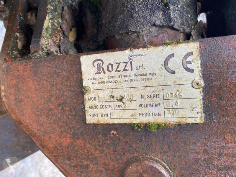 Aanbouwstukken voor bouwmachines Rozzi  R74F400...