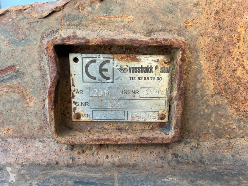 Aanbouwstukken voor bouwmachines  MEK S70