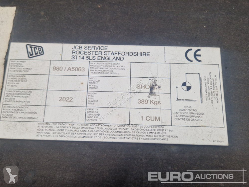 Aanbouwstukken voor bouwmachines JCB