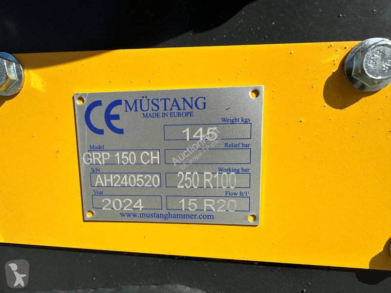 Echipamente pentru construcţii Mustang GRP150CH