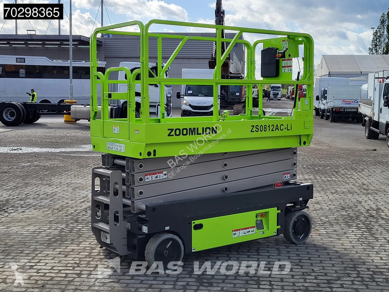 Vybavenie stavebného stroja  ZS0812AC-Li 8 M -...