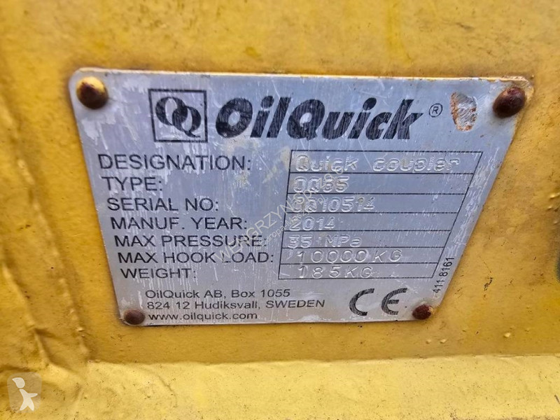 Stavební vybavení Oilquick OQ 65 szybkozłącze...