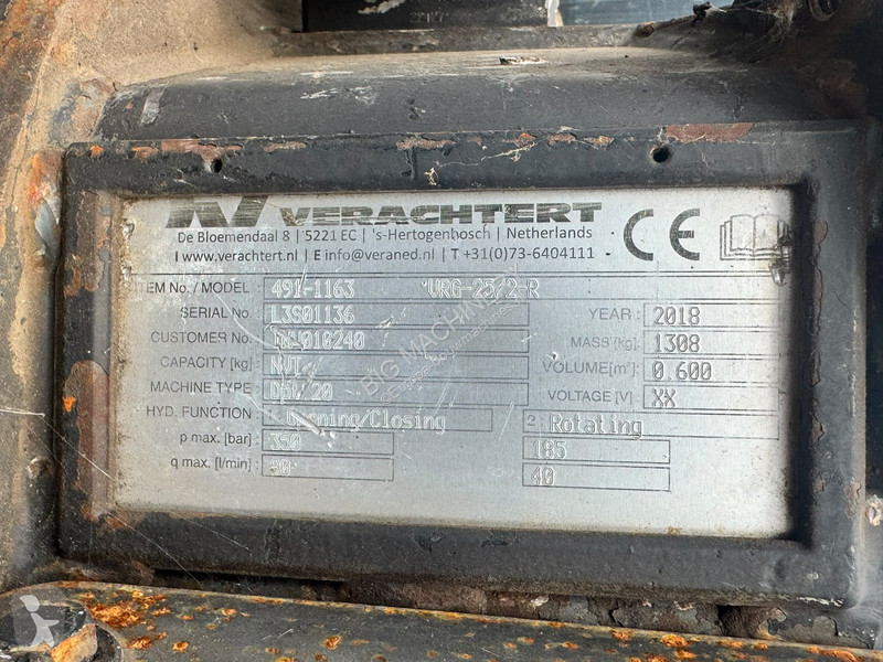 Equipamientos maquinaria OP Verachtert...