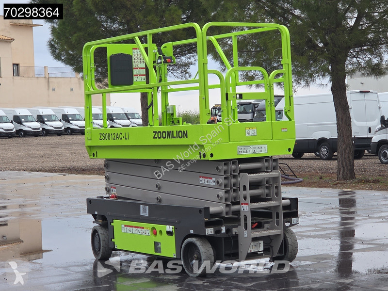 Vybavenie stavebného stroja  ZS0812AC-Li 8 M -...