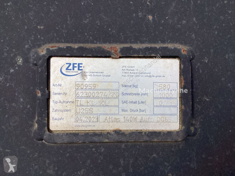 Vybavenie stavebného stroja  TL KL 10L