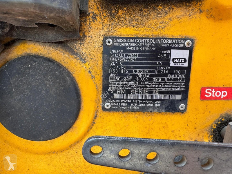 رافعة Hiab R-165-F1 + HATZ DIESEL ENGINE
