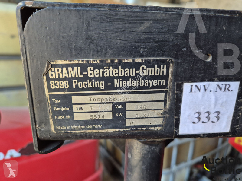 Vybavenie stavebného stroja  Inspectomat