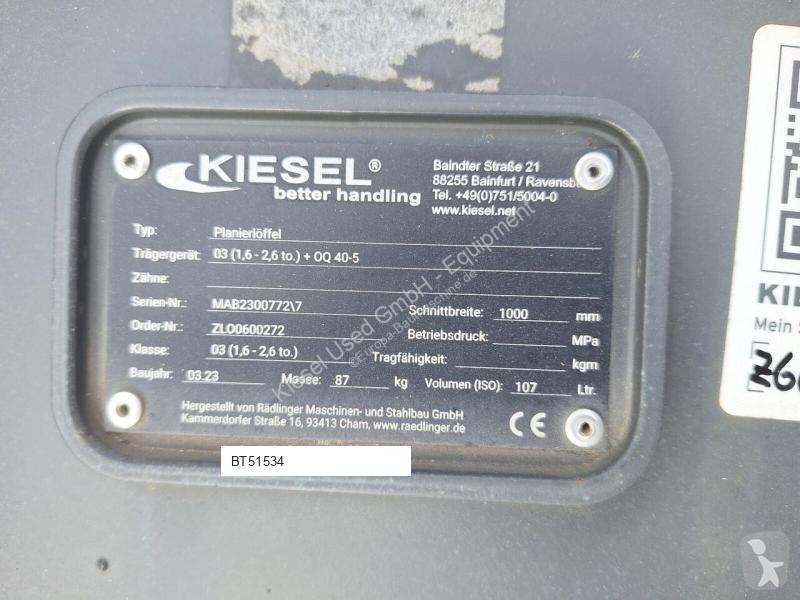 Vybavenie stavebného stroja Rädlinger KPL03