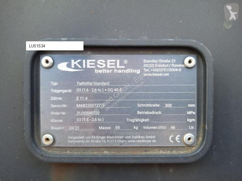 Vybavenie stavebného stroja Rädlinger KTL03-300