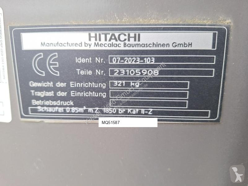 Vybavenie stavebného stroja Hitachi