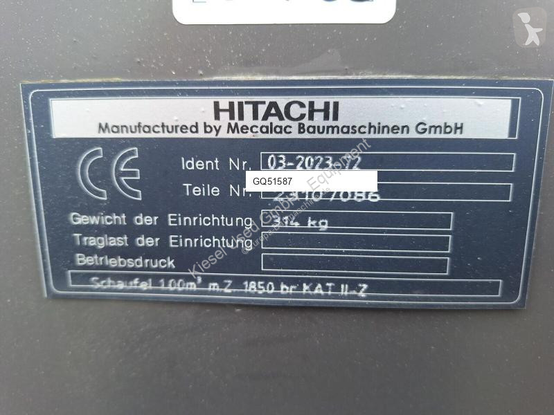 Udstyr til anlægsarbejder Hitachi...