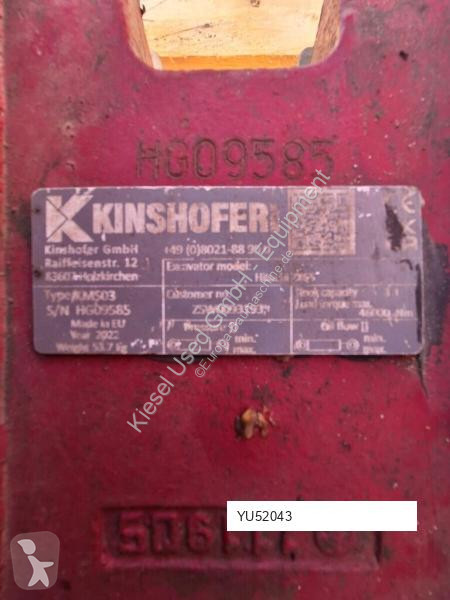 Equipamientos maquinaria OP Kinshofer Attache...