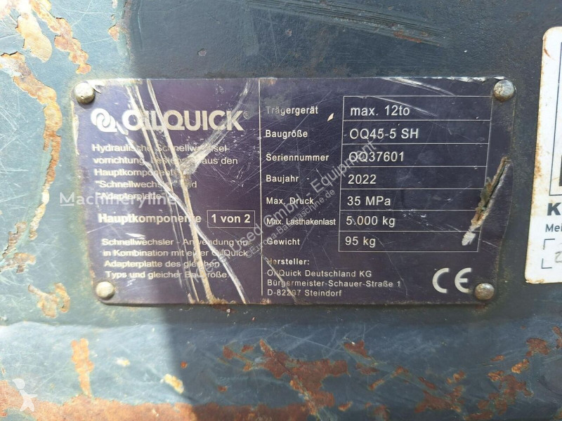Oilquick  machinery equipment