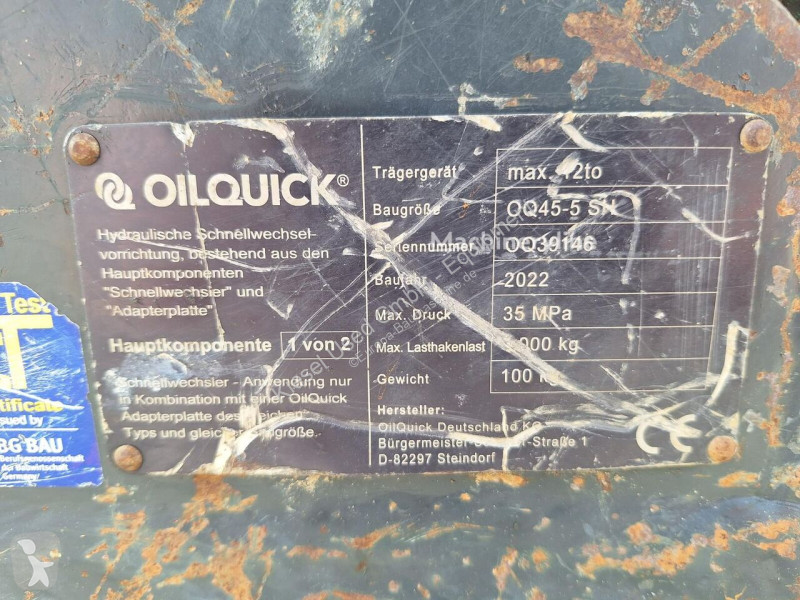 Oilquick  machinery equipment