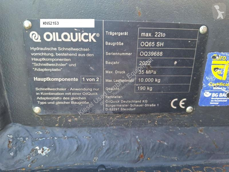 Oilquick  machinery equipment