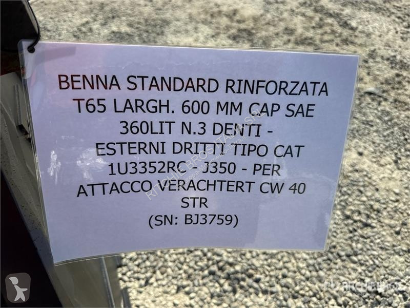 Bygg-anläggningsutrustningar Trevi Benne T65...