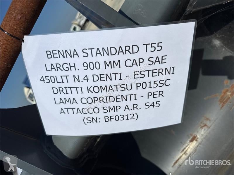 Bygg-anläggningsutrustningar Trevi Benne T55...