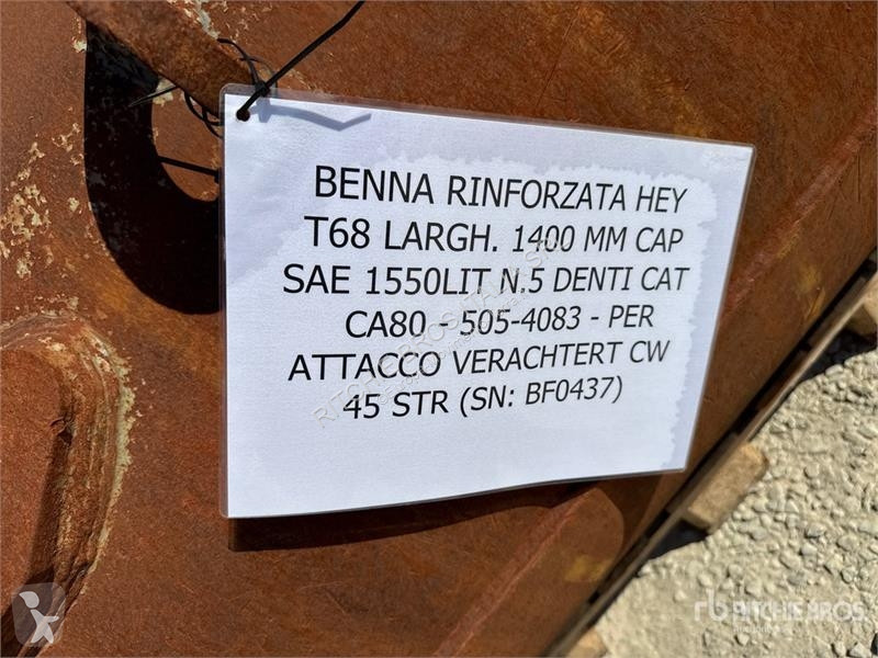 Bygg-anläggningsutrustningar Trevi Benne T68...