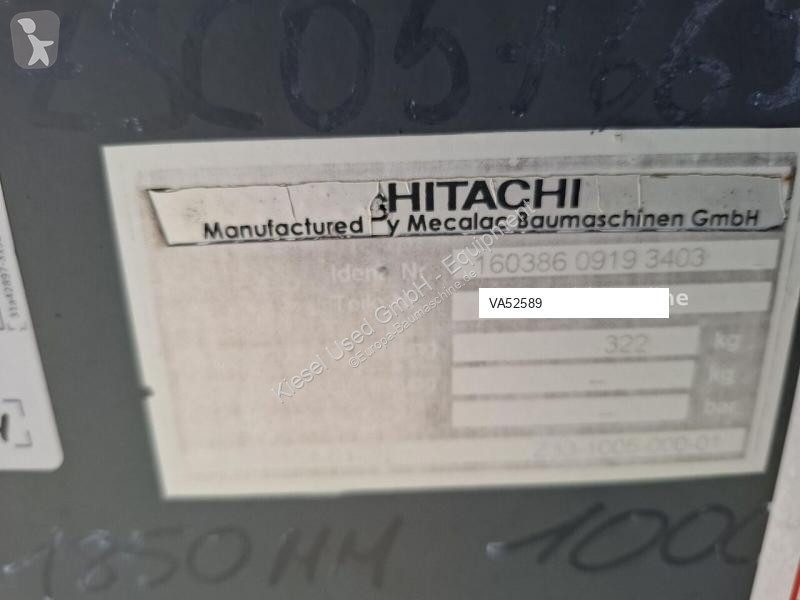 Équipements TP Hitachi