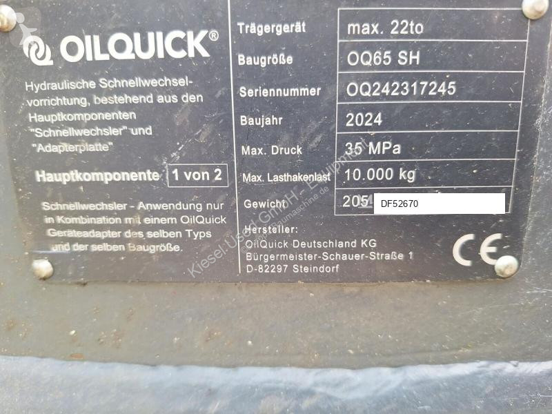 Équipements TP Oilquick