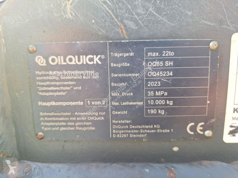Équipements TP Oilquick