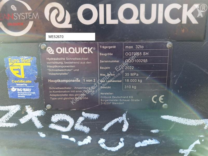 Équipements TP Oilquick