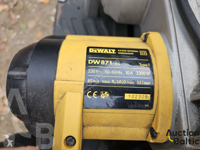 تجهيزات الأشغال العمومية DeWalt DW871-QS