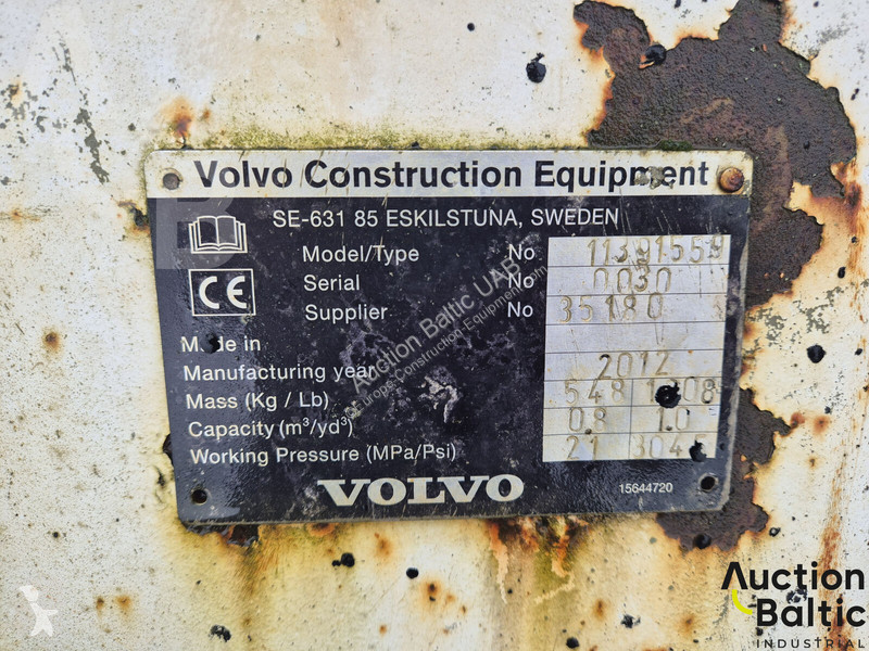 Aanbouwstukken voor bouwmachines Volvo 11391559