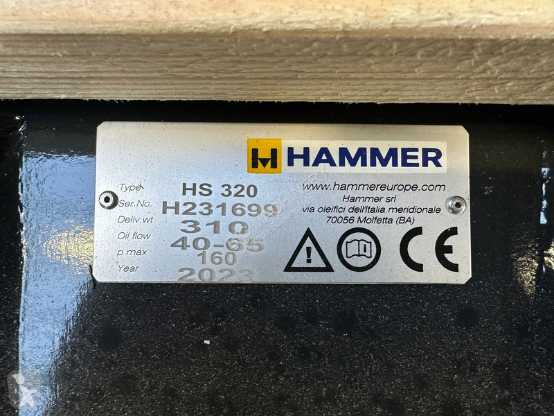 تجهيزات الأشغال العمومية Hammer HS320