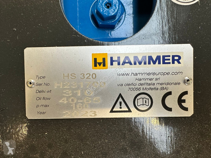 Equipamientos maquinaria OP Hammer HS320
