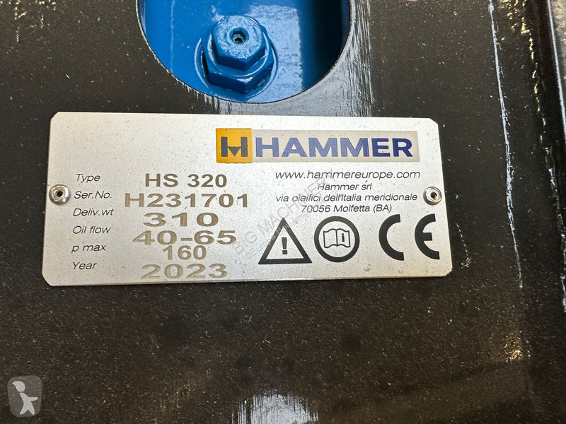 Equipamientos maquinaria OP Hammer HS320