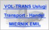 VOL-TRANS Usługi- Transport - Handel MIERNIK EMIL